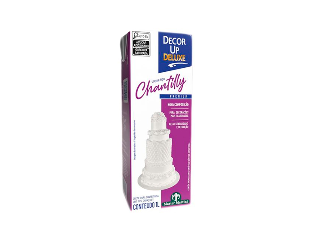 CHANTILLY DECOR UP DELUXE 1 L (CX 12 UN)